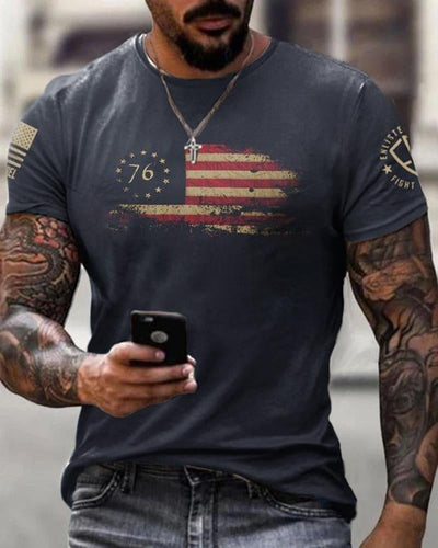T-shirt décontracté pour homme-011908